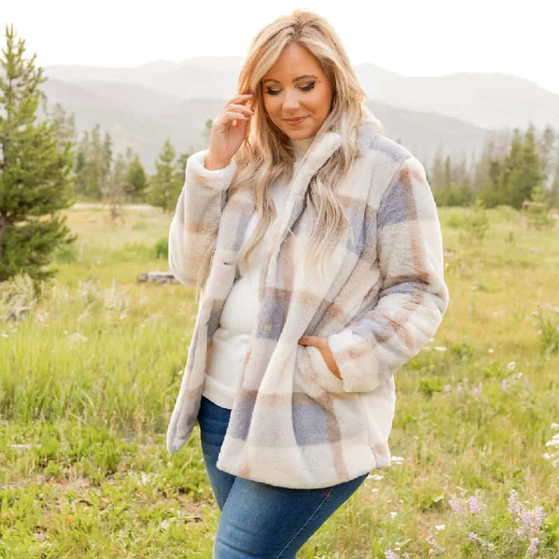 Huge Savings On Must-Have Clothing Essentials Sing It Louder Coat, Plaid
