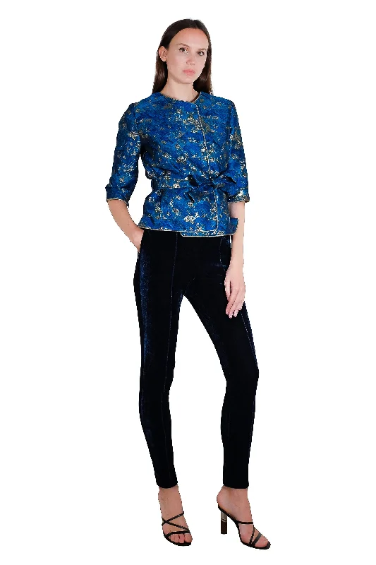 Exclusive Wardrobe Deals – Style Up For Less Marisa Metallic Jacquard Jacket