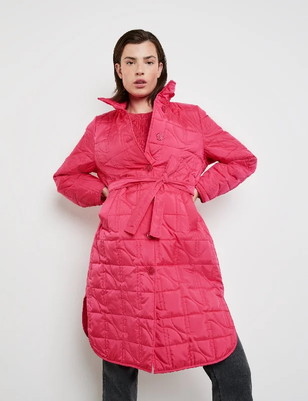 Casual Chic Women's Clothes Quilted Coat