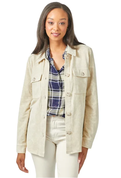 Women's Layered Outfit Rustic Vineyard Jacket
