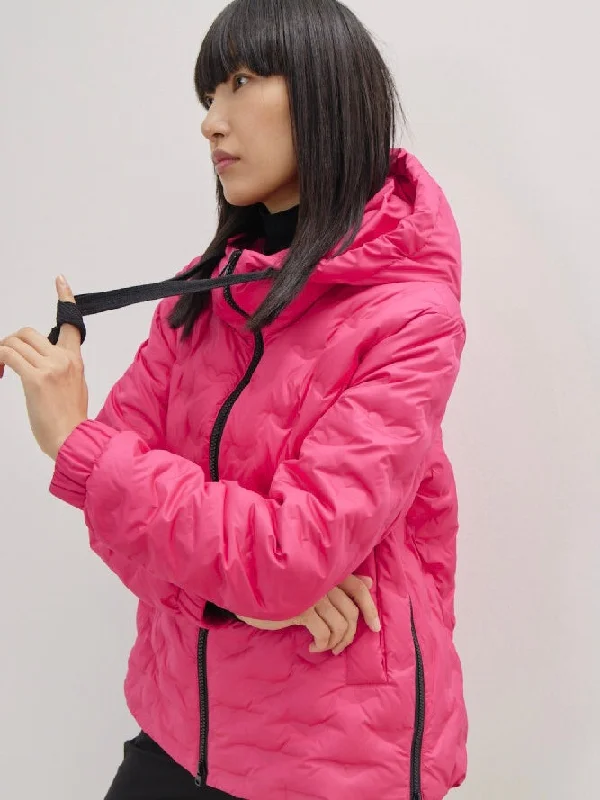 Classic Clothes For Women Outdoor Jacket with a Quilted Pattern