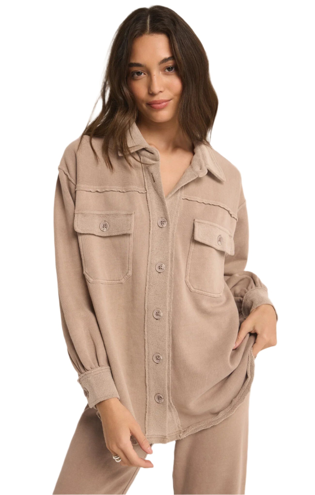 Clearance Event – Grab Stylish Outfits Before They're Gone Z Supply Abbott Longline Jacket