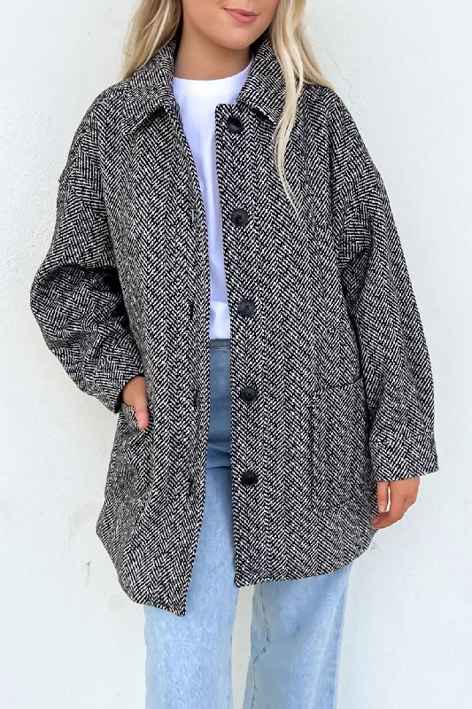 Affordable Fashion Clothing For Women Beegy Coat Heather Grey