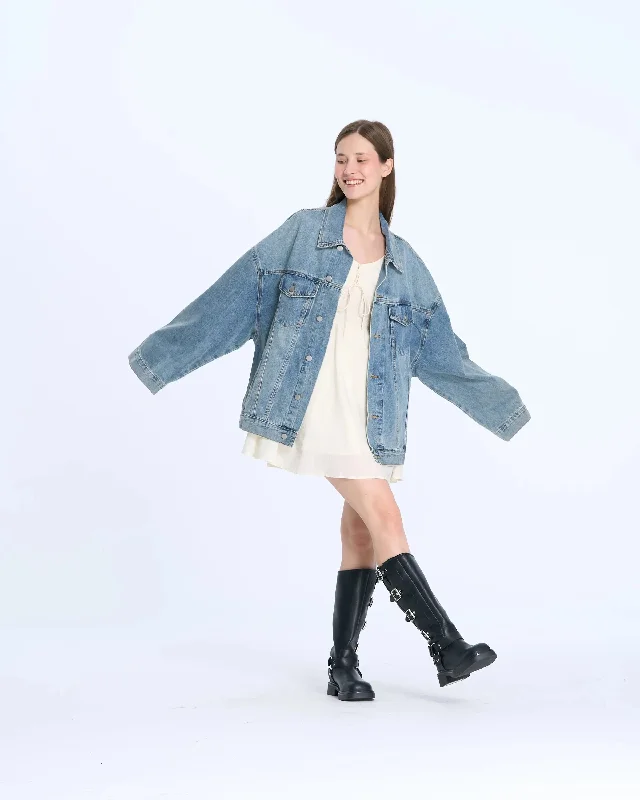 Women's Outerwear Apparel U0173 Denim Jacket