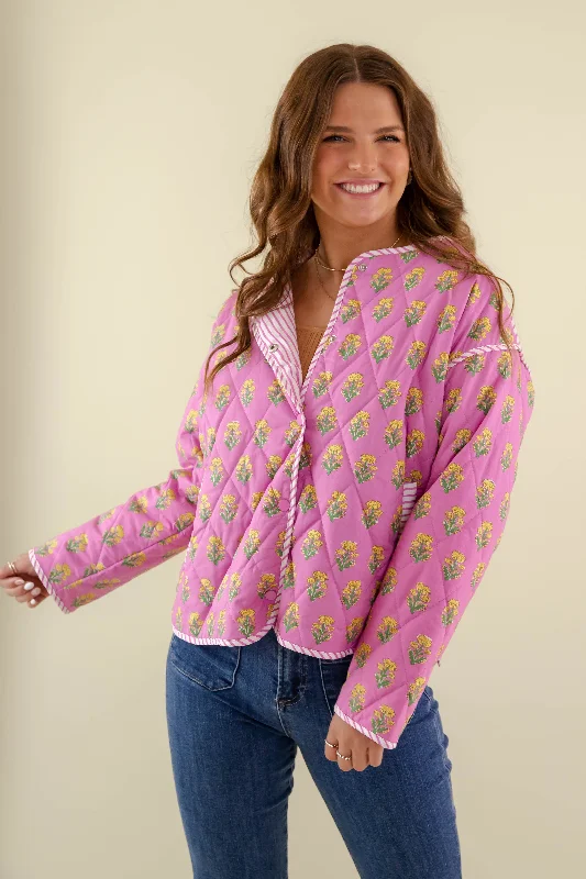 Premium Fashion At Promotional Prices – Limited Time Only Blooming Where Planted Quilted Jacket Premium Fashion At Promotional Prices – Limited Time Only Blooming Where Planted Quilted Jacket
