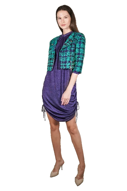 Women's Charming Outfit For Events Magna II Cropped Tweed Jacket