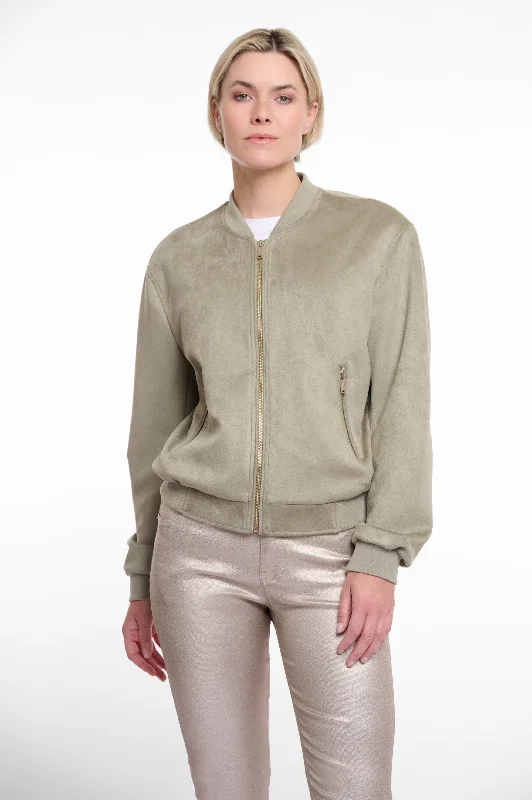 Women's Tailored Outfit Jonina Bomber Jacket - Khaki