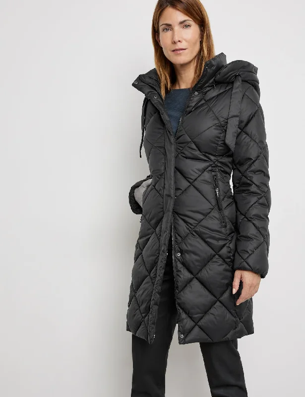 Elegant Clothing For Women Quilted Coat