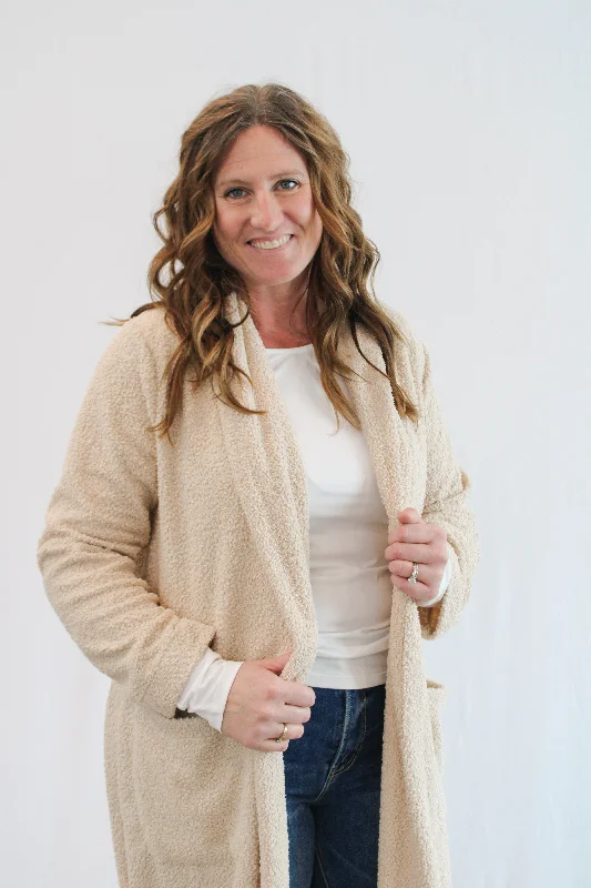 Women's Seasonal Clothing KIMBER REG/CURVY LONG TEDDY JACKET