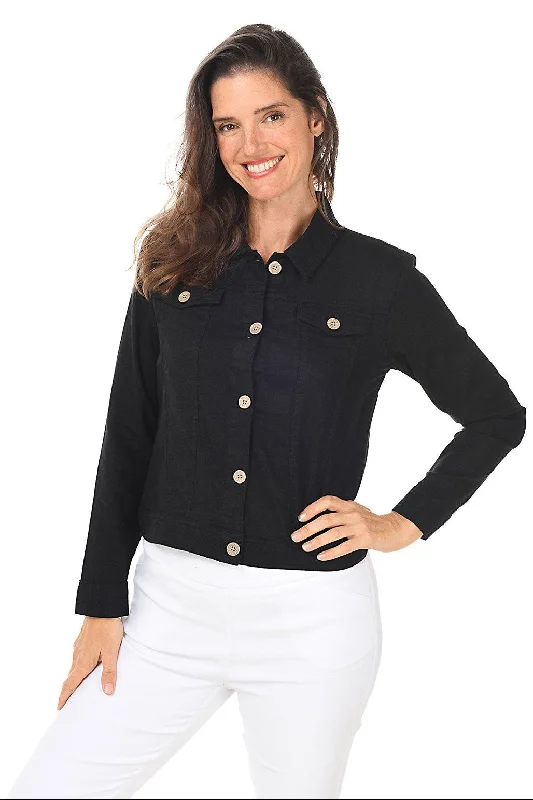 High-Quality Fashion At Discounted Prices – Shop Today Button-Front Linen-Blend Jacket High-Quality Fashion At Discounted Prices – Shop Today Button-Front Linen-Blend Jacket