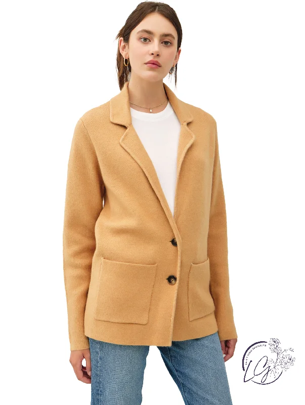 Stylish Women's Garments For Holidays Double Dash Knit Coat