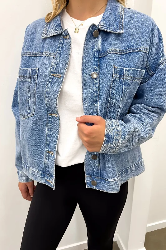 Chic Clothing For Women Sydney Jacket Light Blue