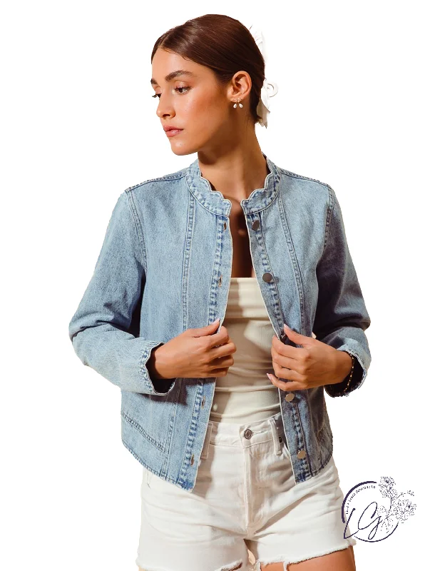 Shop Stylish Fashion At Unbeatable Prices Now Vintage Cascade Button Up Denim Jacket