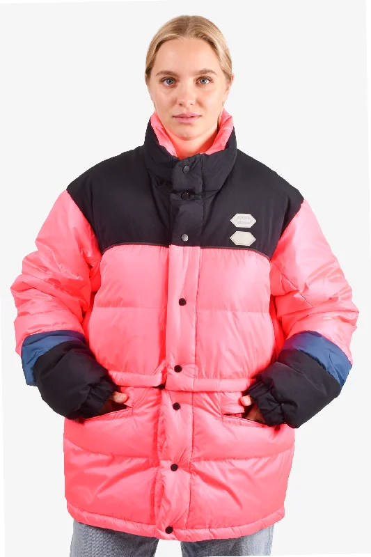 The Fashion Sale You've Been Waiting For Is Here Off-White Black/Pink Down Jacket Size M