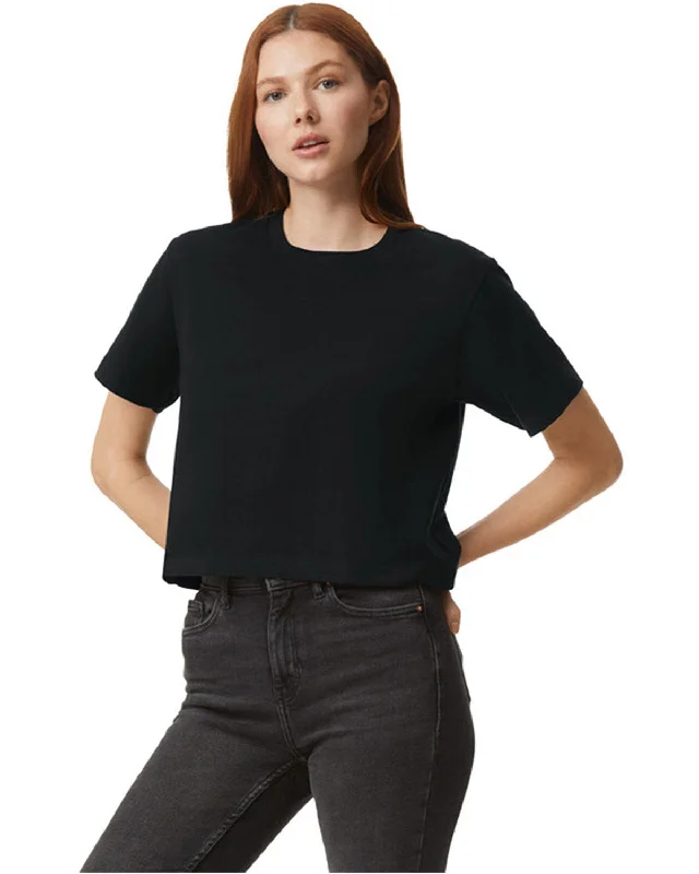 Women's Clothes American Apparel Ladies' Fine Jersey Boxy T-Shirt: Redefine Casual Comfort with Modern Sophistication