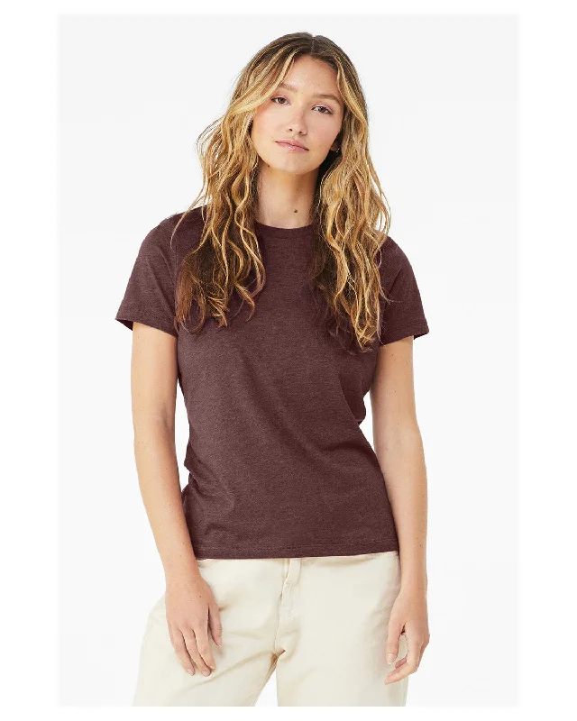 Elegant Clothing For Women Bella + Canvas Ladies' Relaxed Heather CVC Short-Sleeve Tee: Effortless Style and Comfort