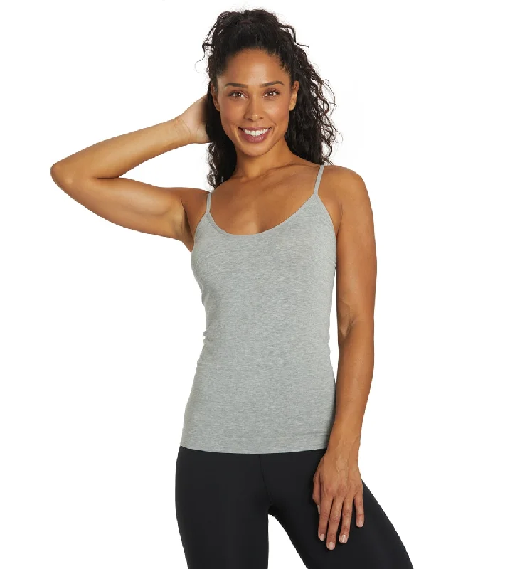 Women's Contemporary Clothing Boody Cami Top Light Grey Marl