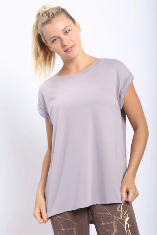 Women's Clothes Cap Sleeve Flow Top