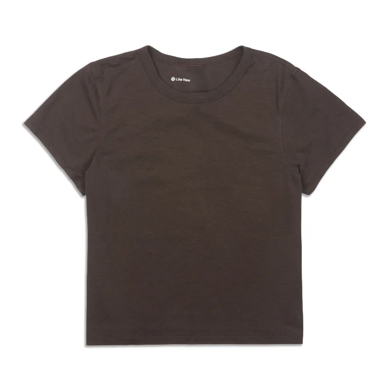 Chic And Edgy Classic-Fit -Blend T-Shirt Sale
