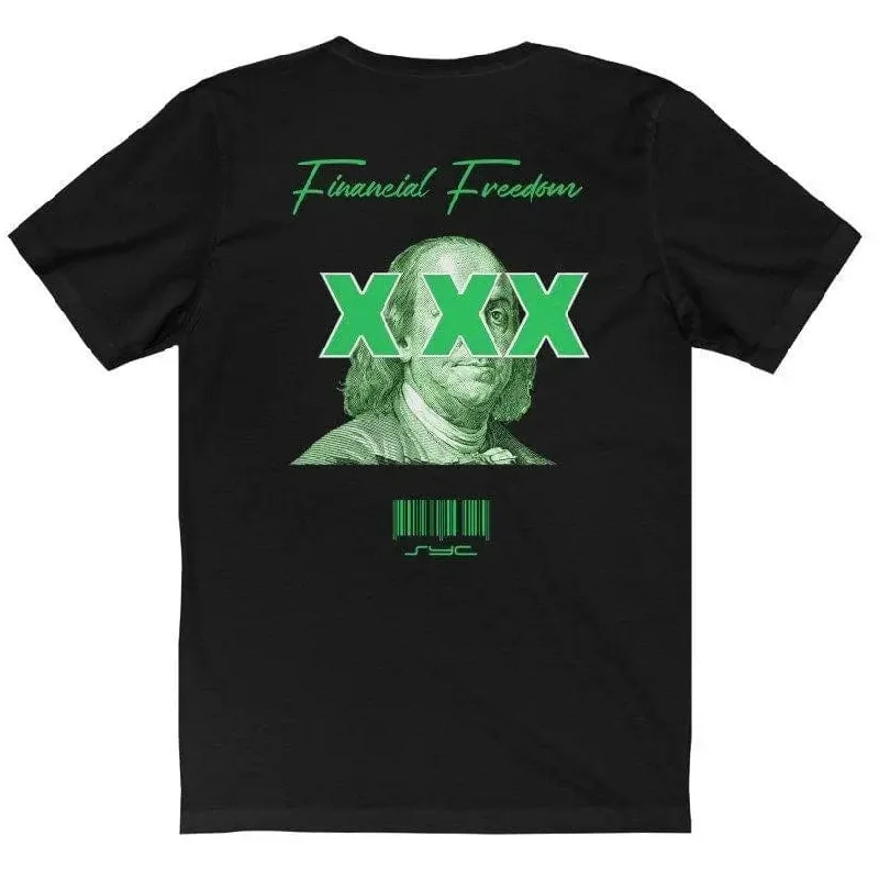 Fresh Styles, Fresh Deals financial Freedom- Jersey Short Sleeve Tee