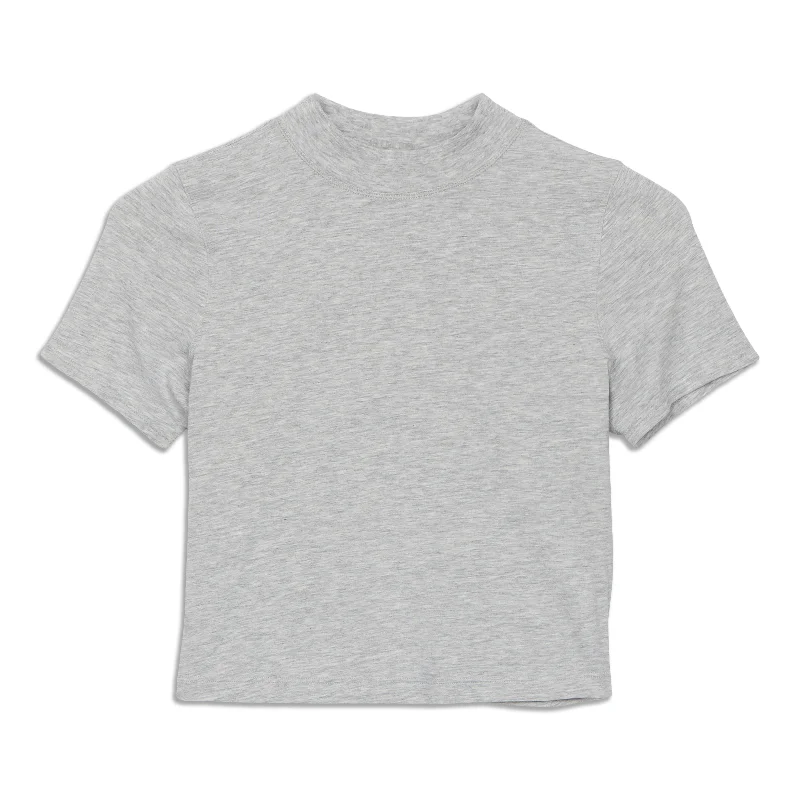 Quality Wear Kitsilano Mock Neck T-Shirt Sale