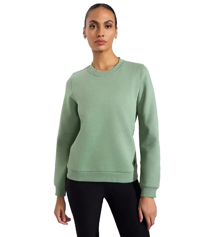 Unbeatable Deals MPG Sport The Comfort Women's Crew Neck Hedge Green