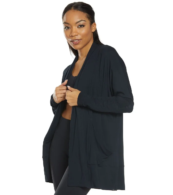 Clothing Woman prAna Foundation Wrap Black