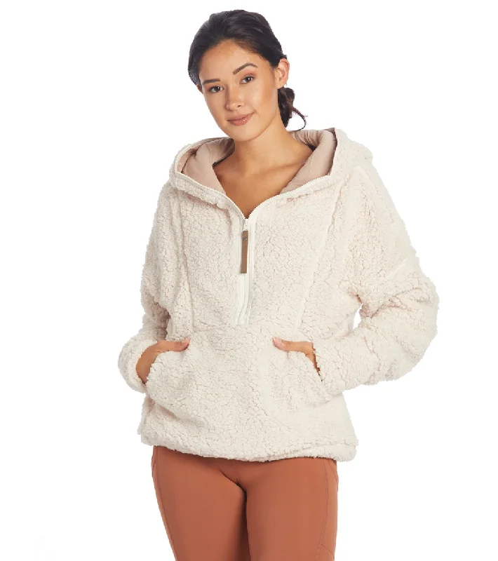 Classic Women's Clothing Styles prAna Polar Escape Half Zip Dreamdust