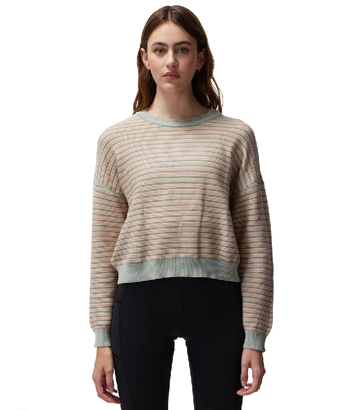 Vibrant Femme Fashion Spiritual Gangster Cotton Gemma Easy Crew Sweater