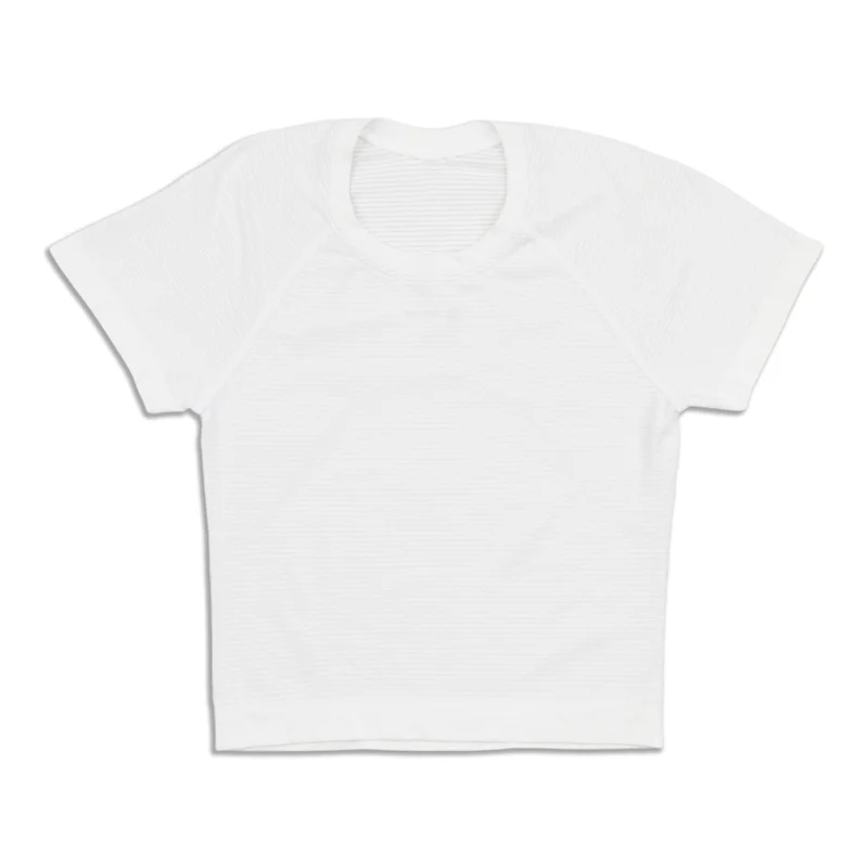 Trend Forward Women's Wear Swiftly Tech Cropped Short-Sleeve Shirt 2.0 Sale