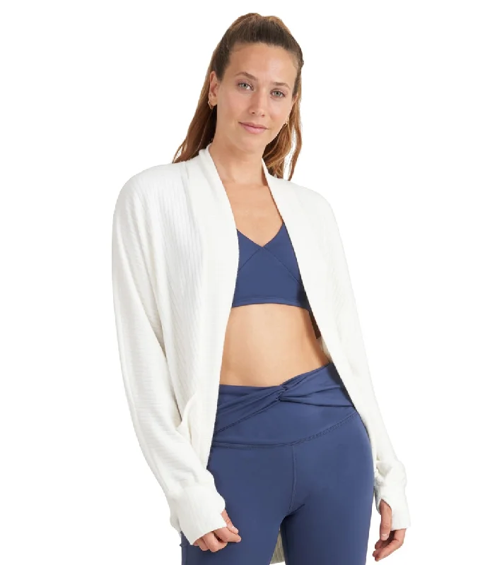 The Latest Fashion Trends Thrive Societe Blouson Cocoon Cardi Whisper White