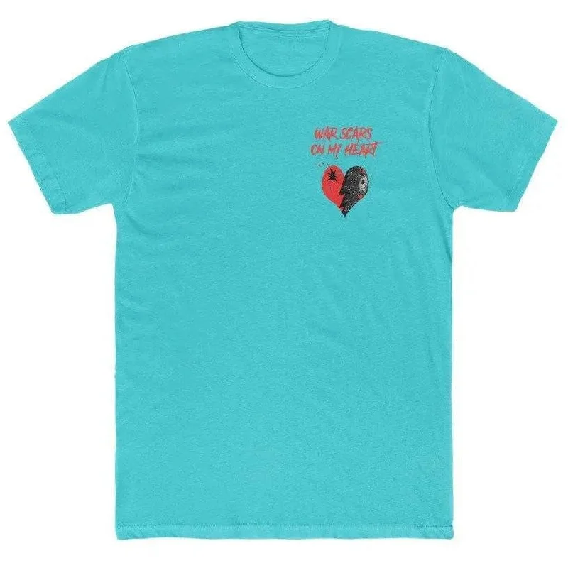 Fashion Essentials WAR SCARS- Cotton Crew Tee