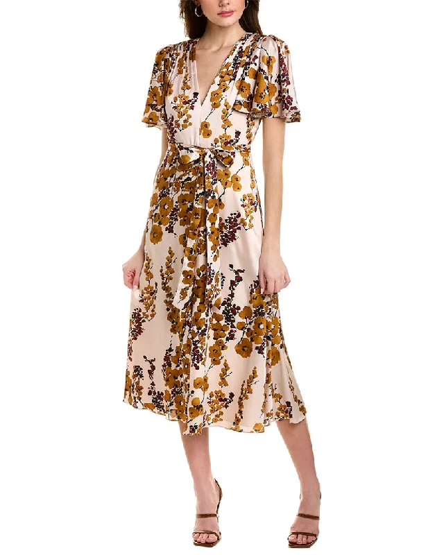 Women's Clothing Badgley Mischka A-Line Midi Dress