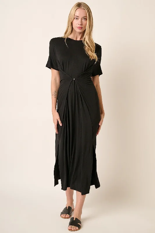 Charming Women's Clothes For Special Events Black Two-Way Maxi Dress