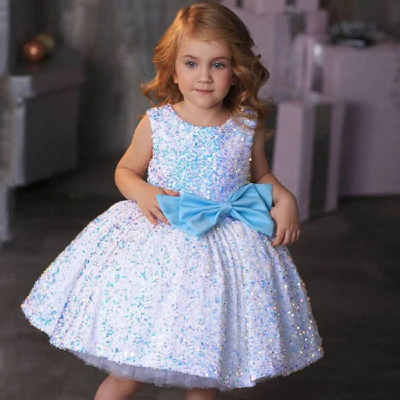 Women's Vintage Clothes Girl Birthday Party Dress / First Communion Dress / Flower Girl Dresses