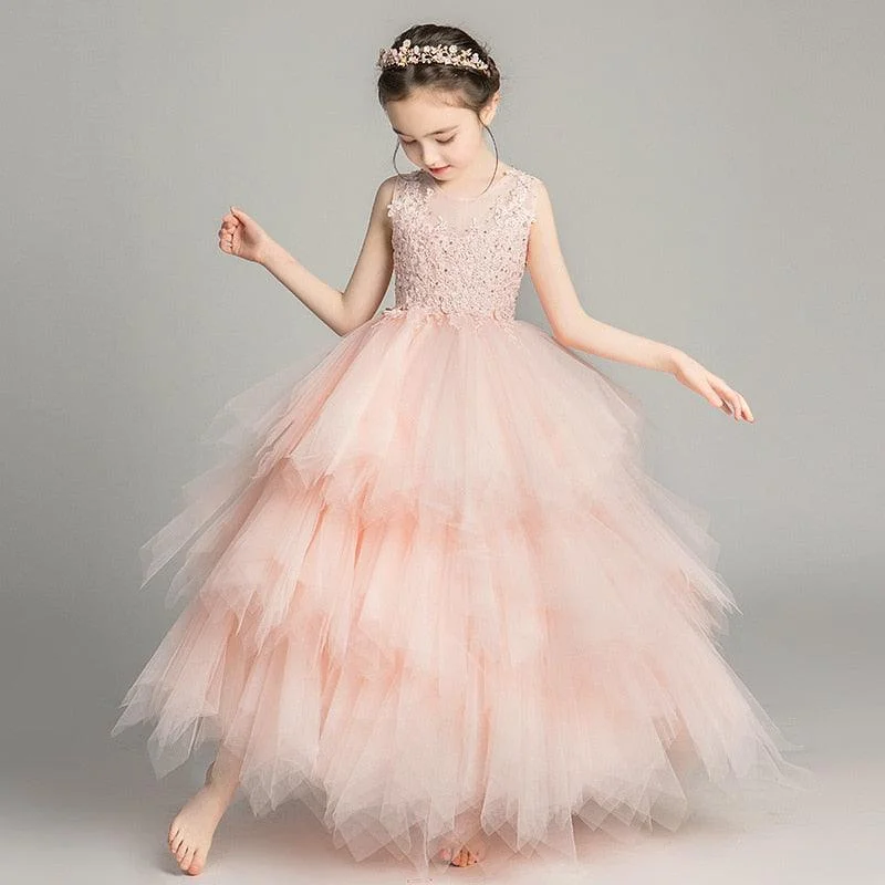 Chic Clothes For Women Elegant Flower Girls Dresses