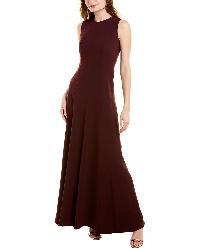 Women's Occasion Wear Clothes Halston Iris Crepe Gown