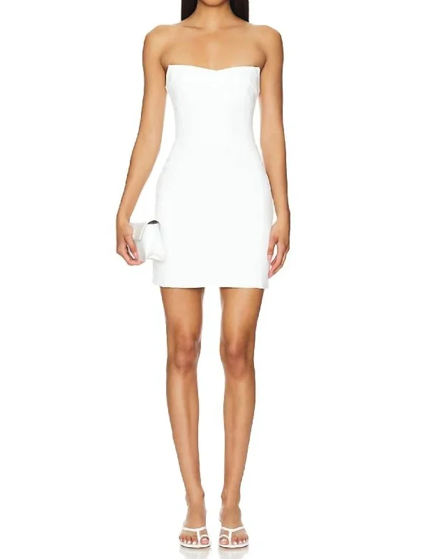 High-Quality Women's Fashion Dresses Ivy Mini Dress In Ivory
