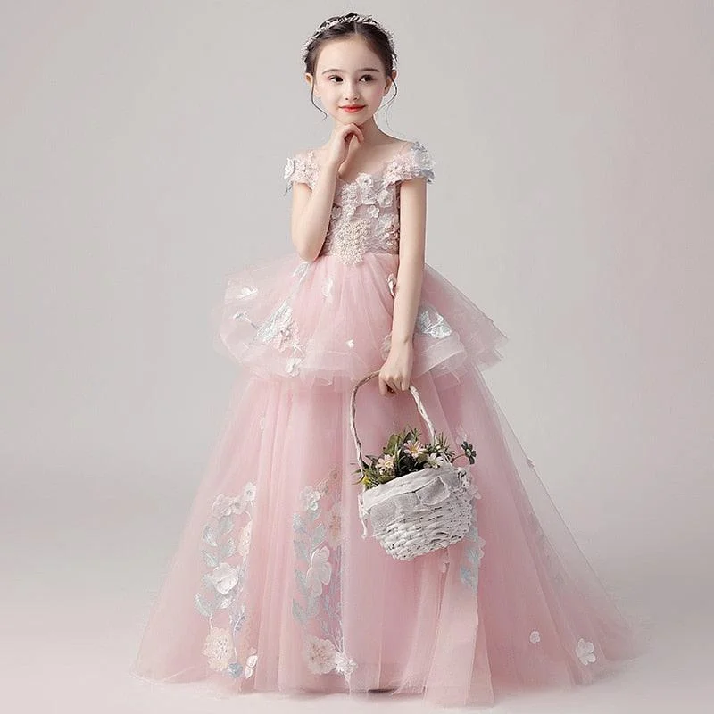 Stylish Clothes For Women Kids Elegant Tulle Prom Dresses