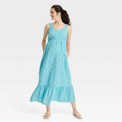 Trendy Women's Apparel Open Box - Isabel Maternity Women's Sleeveless Maxi Maternity Dress Trendy Women's Apparel Open Box - Isabel Maternity Women's Sleeveless Maxi Maternity Dress