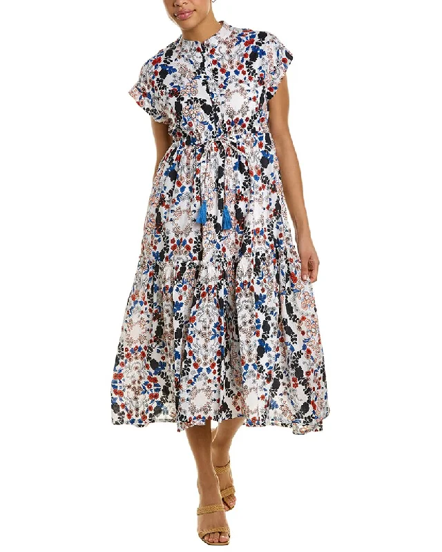 Women's Vintage-Inspired Clothing Ro's Garden Mumi Midi Dress