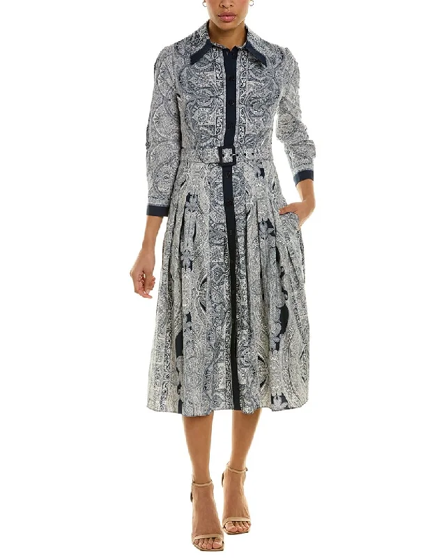 Affordable Trendy Clothes For Women Teri Jon by Rickie Freeman Paisley Shirtdress