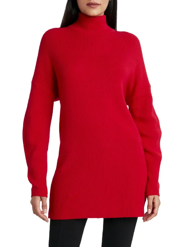 Formal Clothing For Women Womens Knit Ribbed Sweaterdress