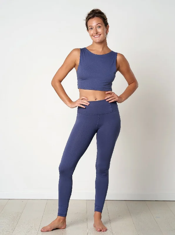 New Arrival Discount Gossypium Rhythm Yoga Leggings - Indigo