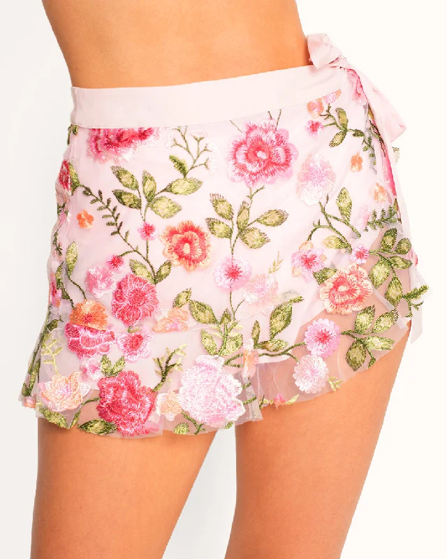 Hot Picks Pixie Petals Side Tie Skirt